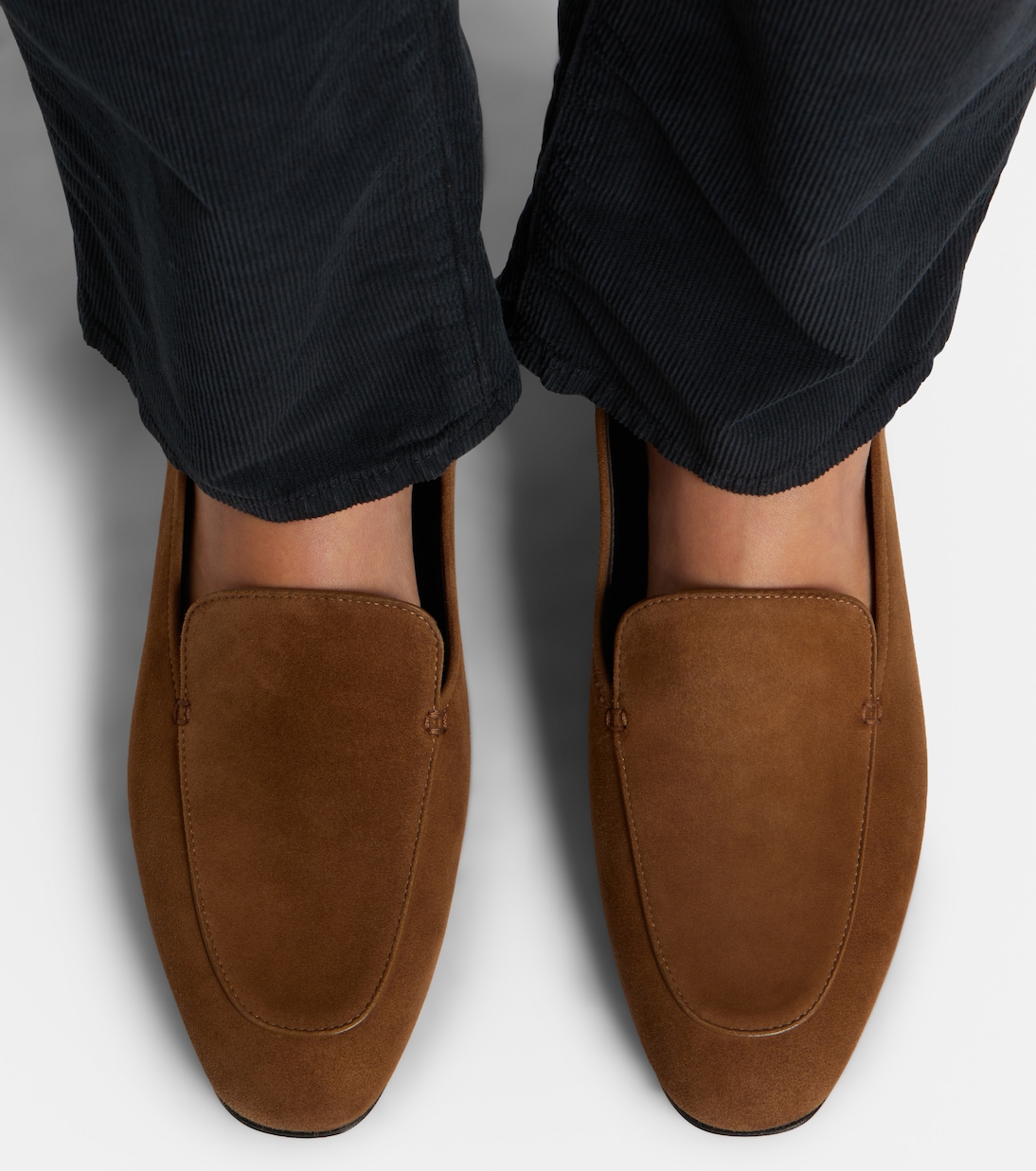 Adam suede loafers | The Row