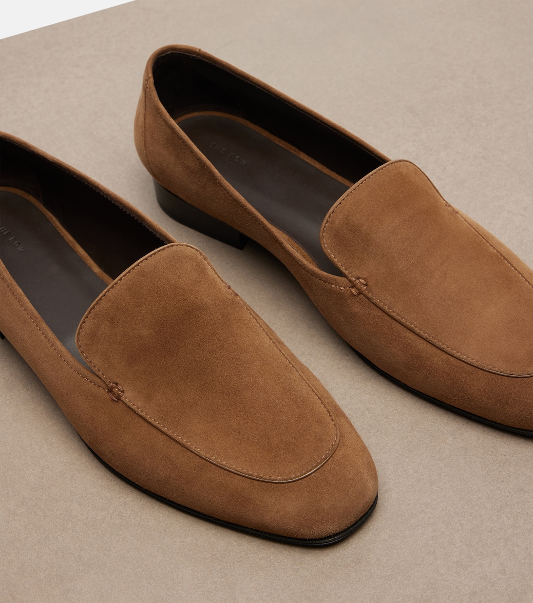 Adam suede loafers | The Row