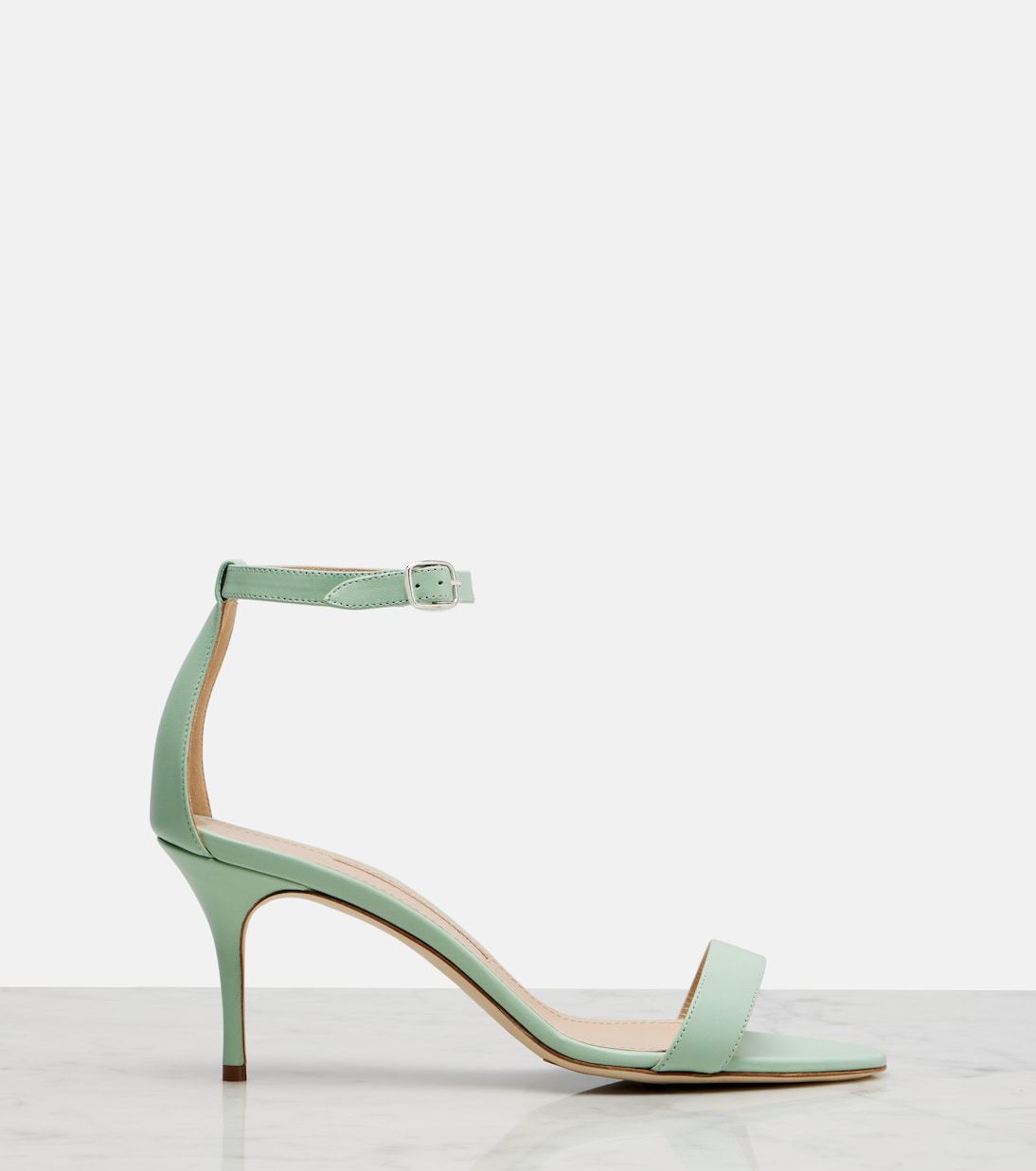 Chaos leather sandals | Manolo Blahnik