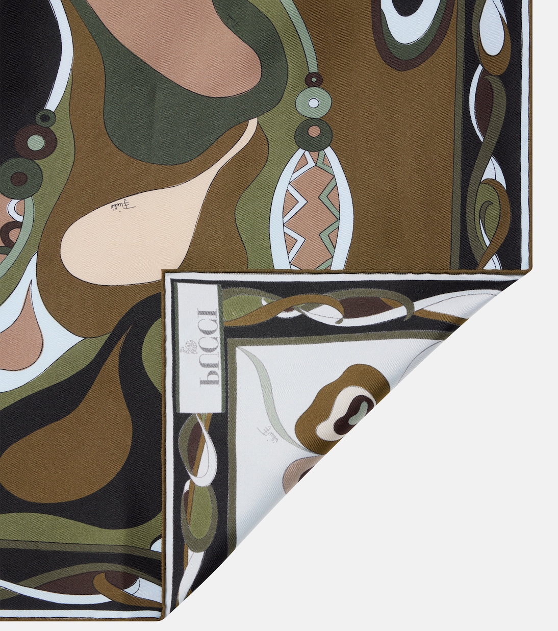 Orchidee silk twill scarf | Pucci