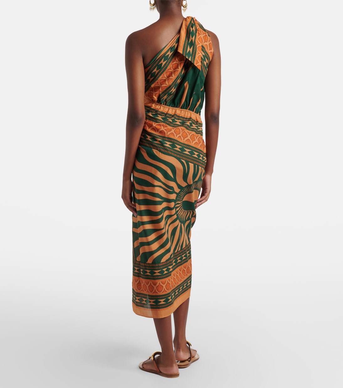 Embracing Courage cotton wrap dress | Johanna Ortiz