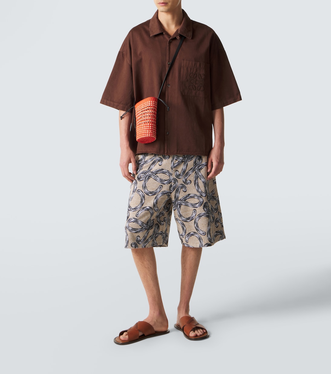 Paula's Ibiza Anagram cotton shirt | Loewe