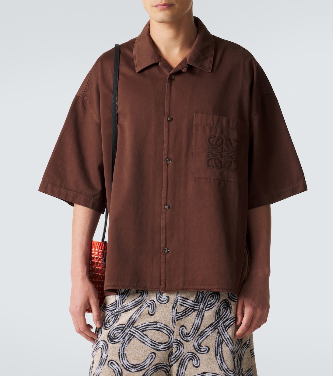 Paula's Ibiza Anagram cotton shirt | Loewe