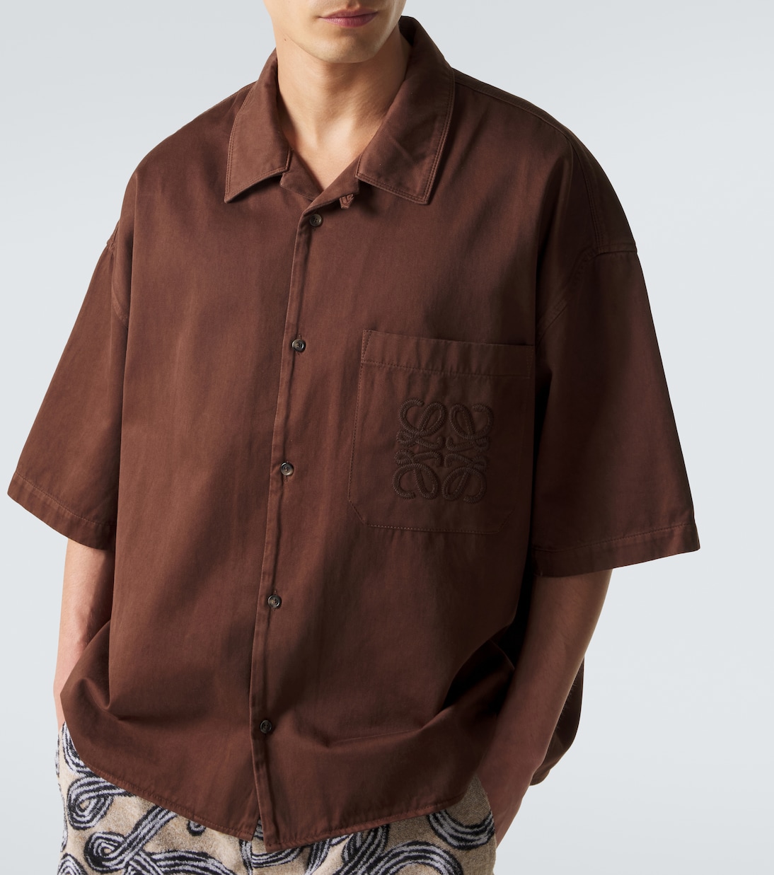 Paula's Ibiza Anagram cotton shirt | Loewe