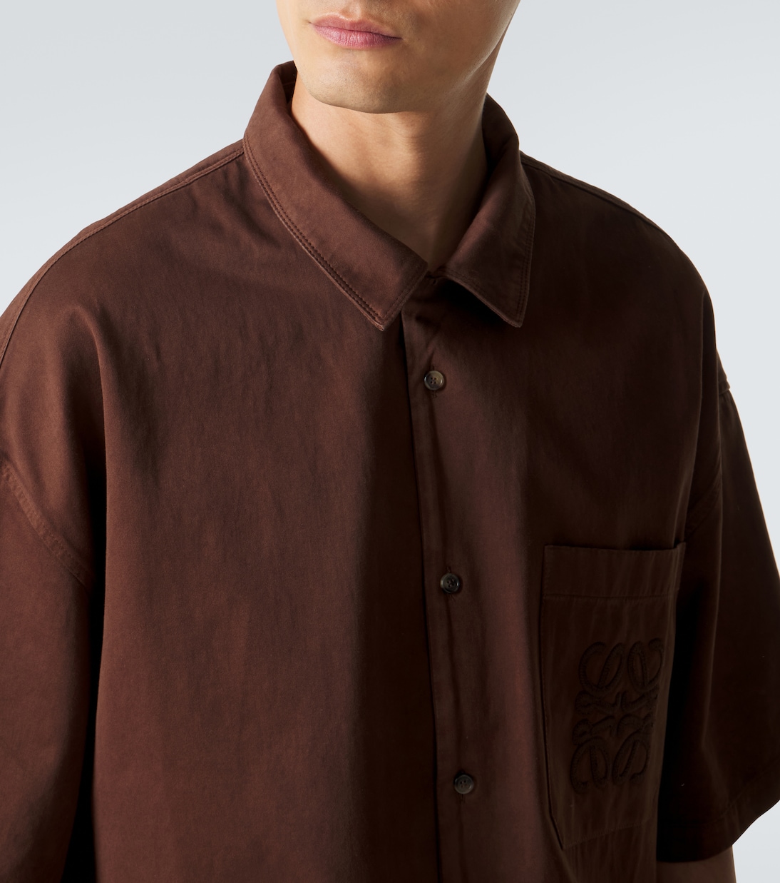 Paula's Ibiza Anagram cotton shirt | Loewe