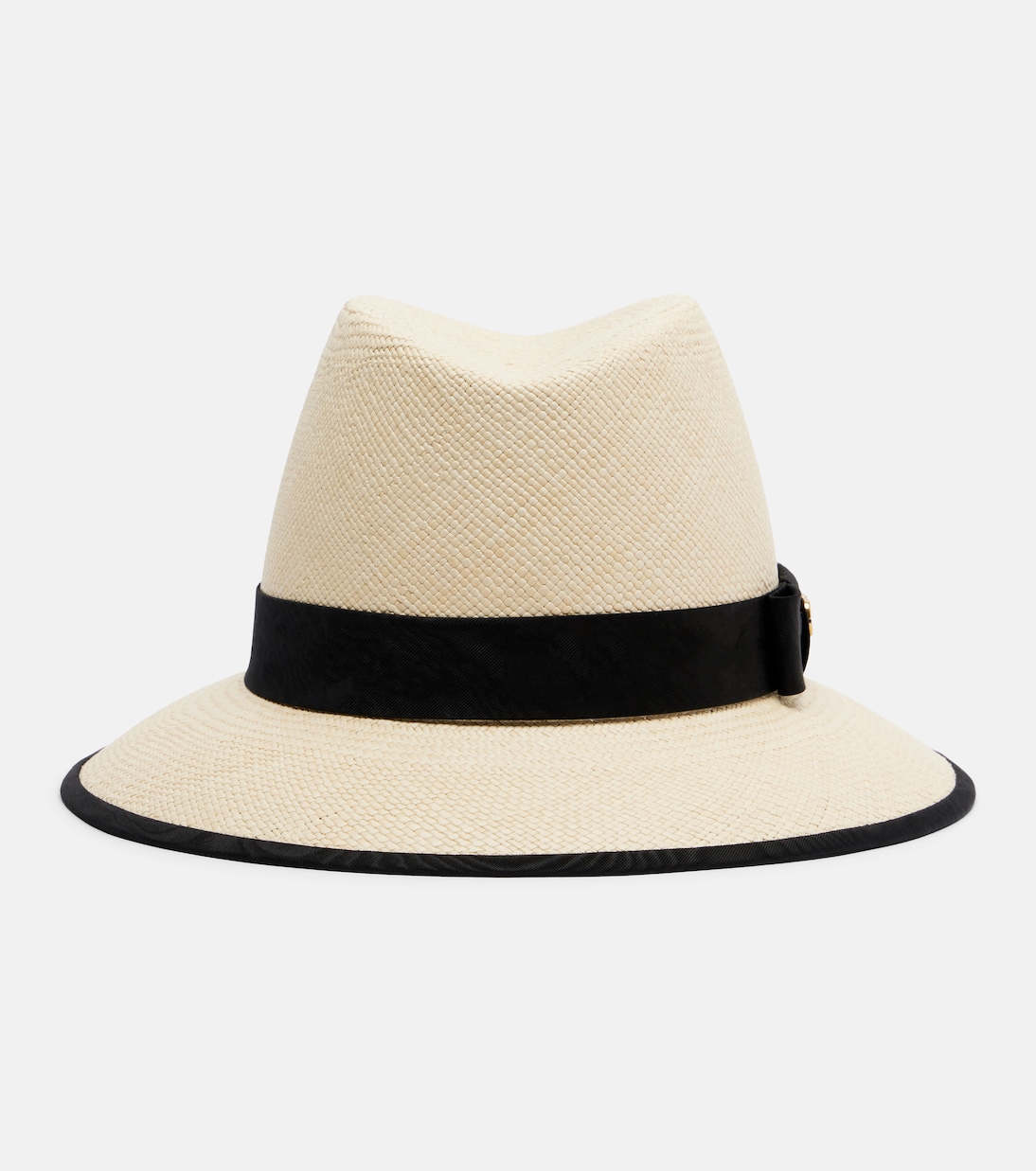 VLogo straw Panama hat | Valentino