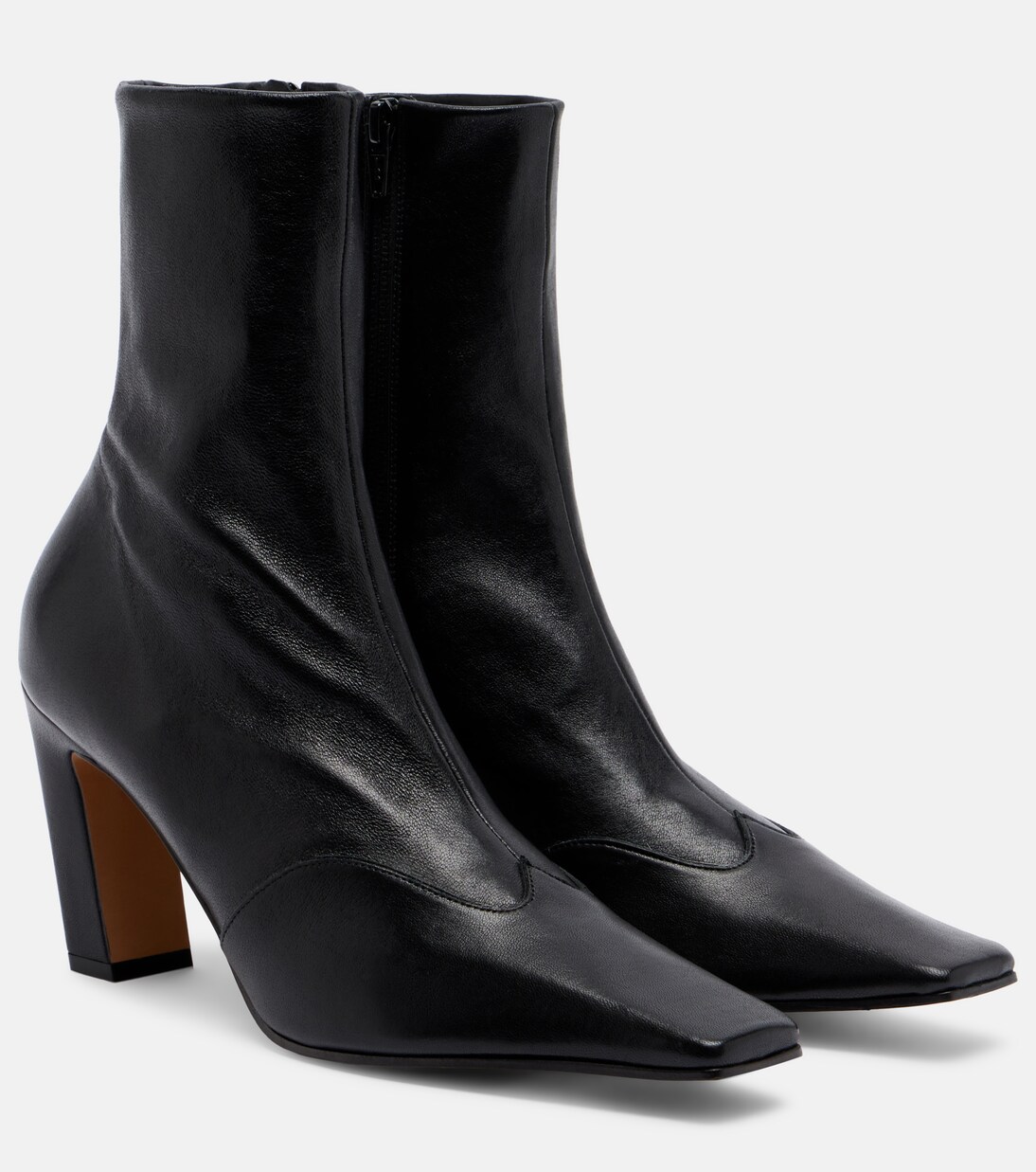 Nevada leather ankle boots | Khaite