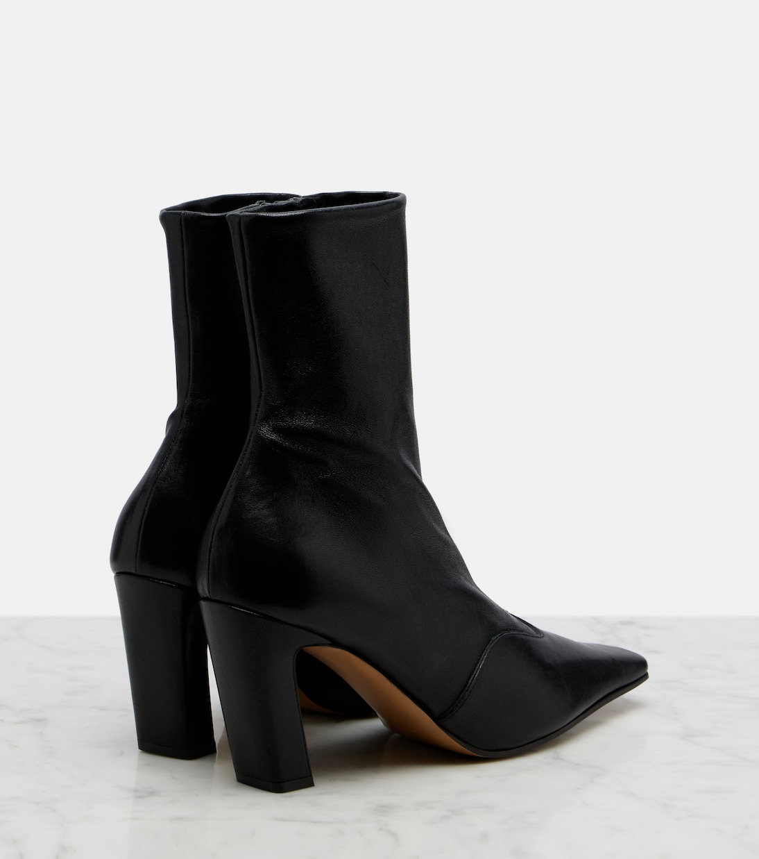 Nevada leather ankle boots | Khaite