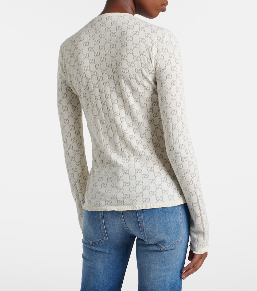 Pullover GG aus Devoré | Gucci