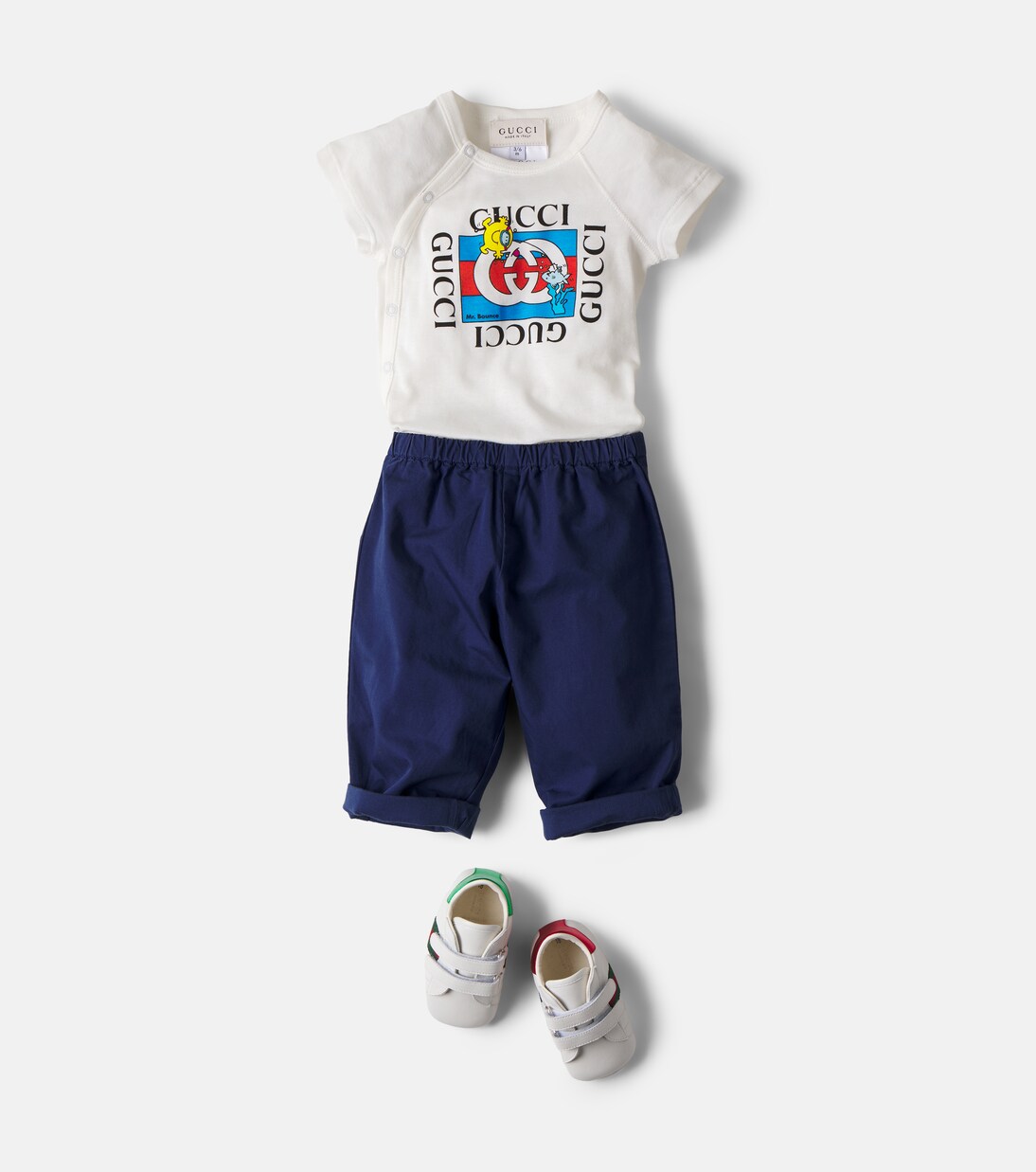 x Mr. Men Little Miss Baby cotton jersey bodysuit | Gucci Kids
