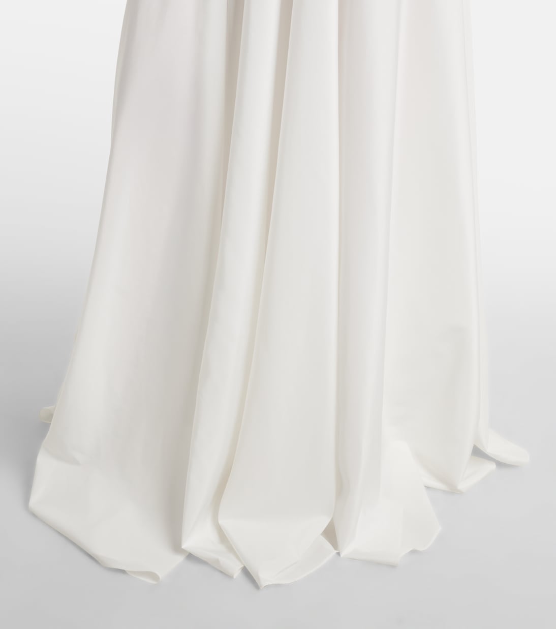 Pleated jersey maxi skirt | Norma Kamali