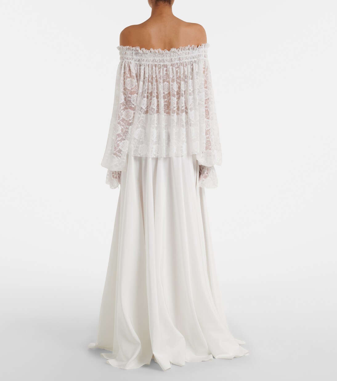 Pleated jersey maxi skirt | Norma Kamali