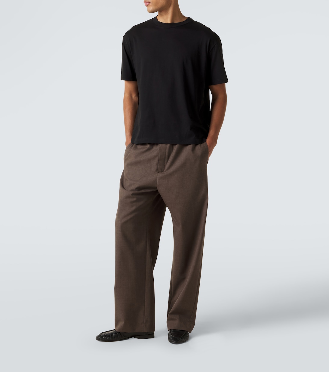 T-shirt Madoc in jersey di cotone | The Row