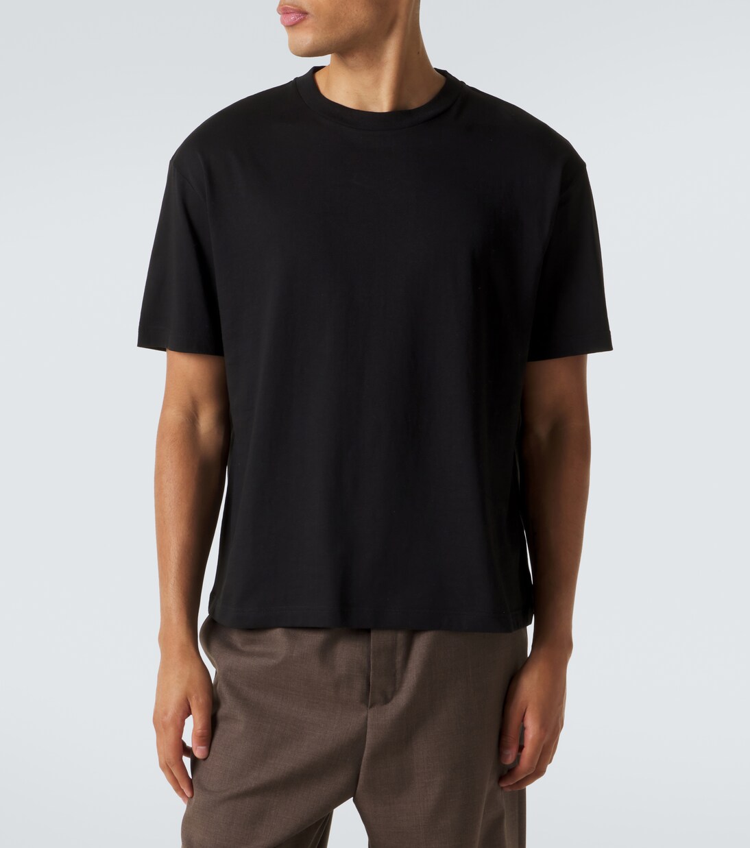 T-shirt Madoc in jersey di cotone | The Row