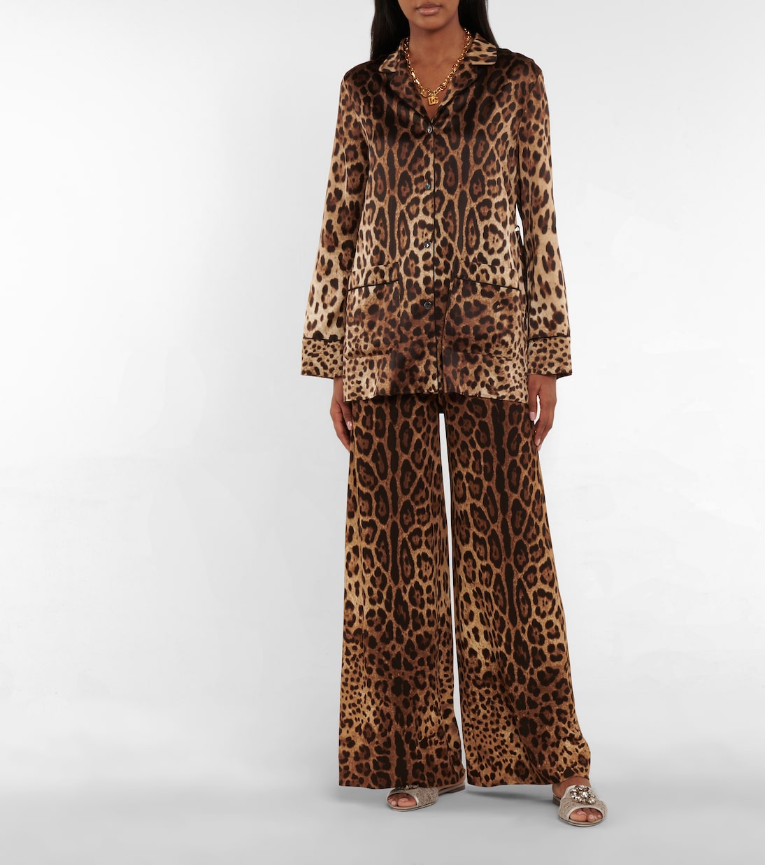 Verzierte Pantoletten Bianca aus Spitze | Dolce&Gabbana