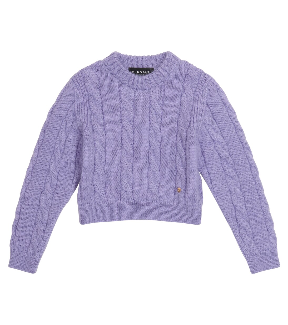 Wool and mohair-blend sweater | Versace Kids