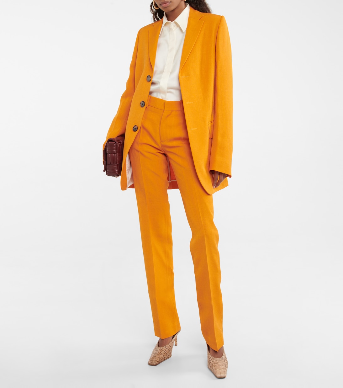 Blazer aus einem Seidengemisch | Petar Petrov