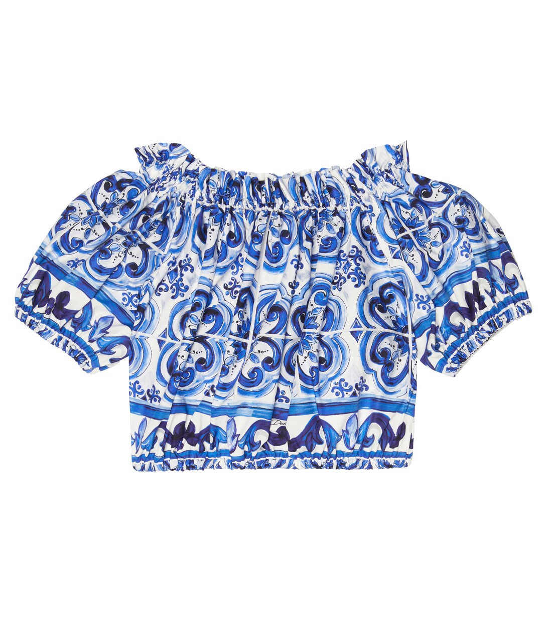 Top imprimé en coton | Dolce&Gabbana Kids