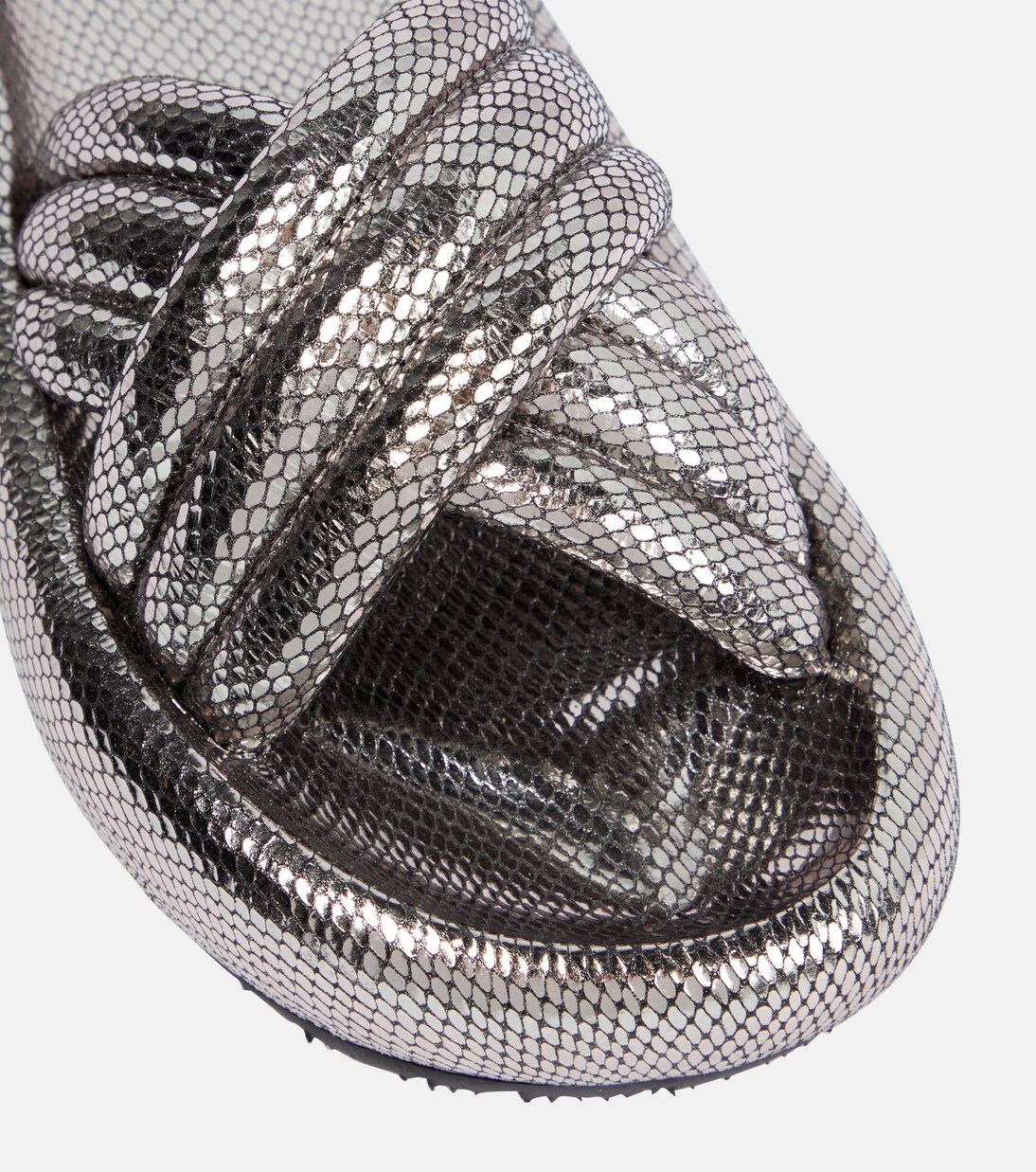Niloo snake-effect leather sandals | Isabel Marant