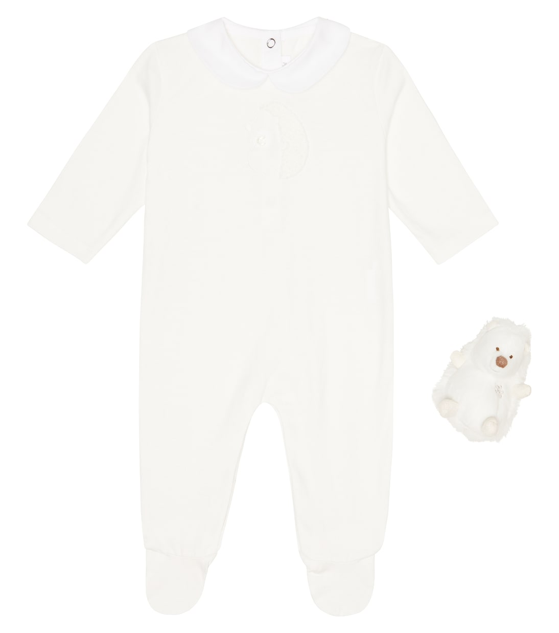 Bebé - set de body de algodón y peluche | Tartine et Chocolat