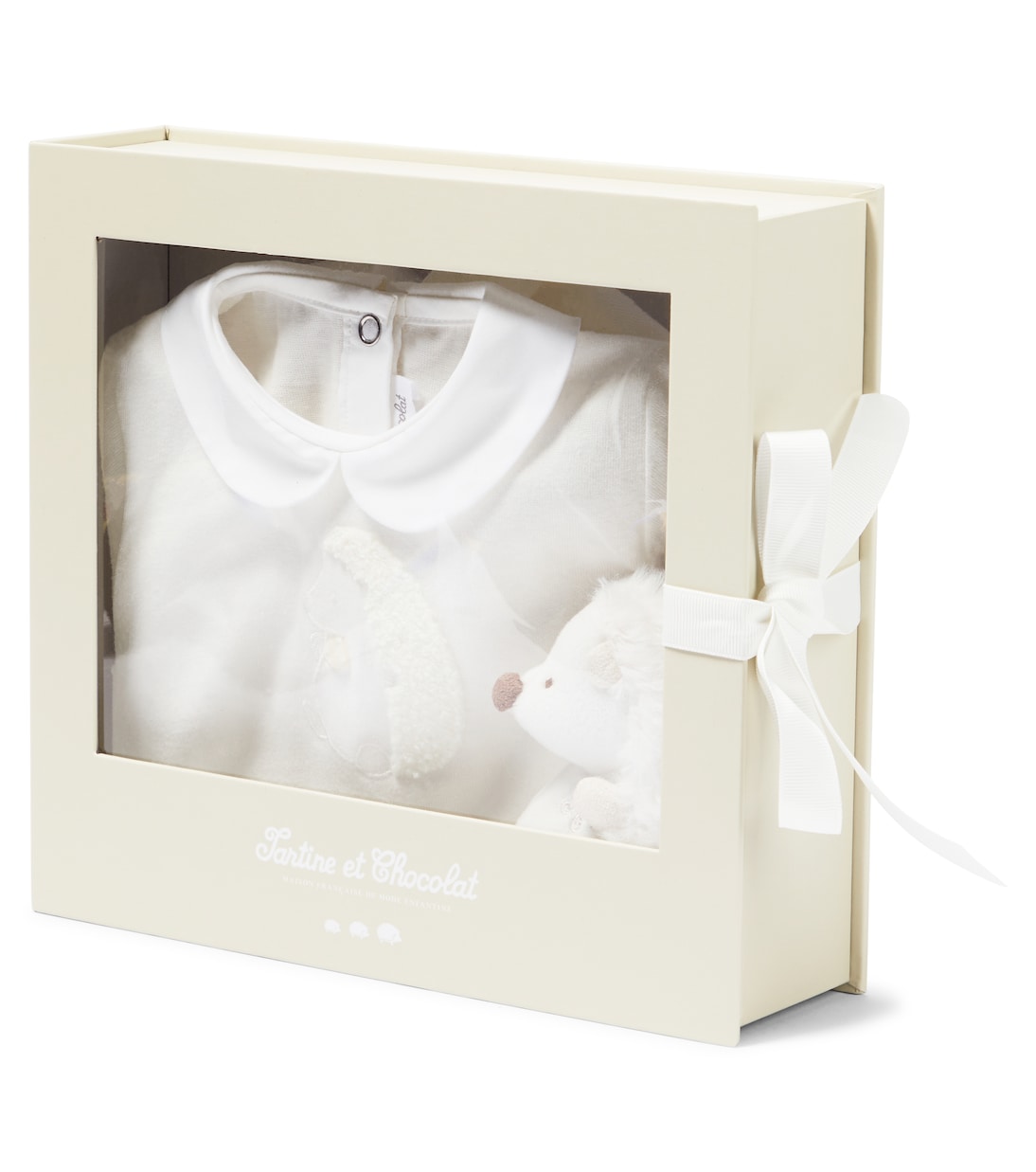 Bebé - set de body de algodón y peluche | Tartine et Chocolat