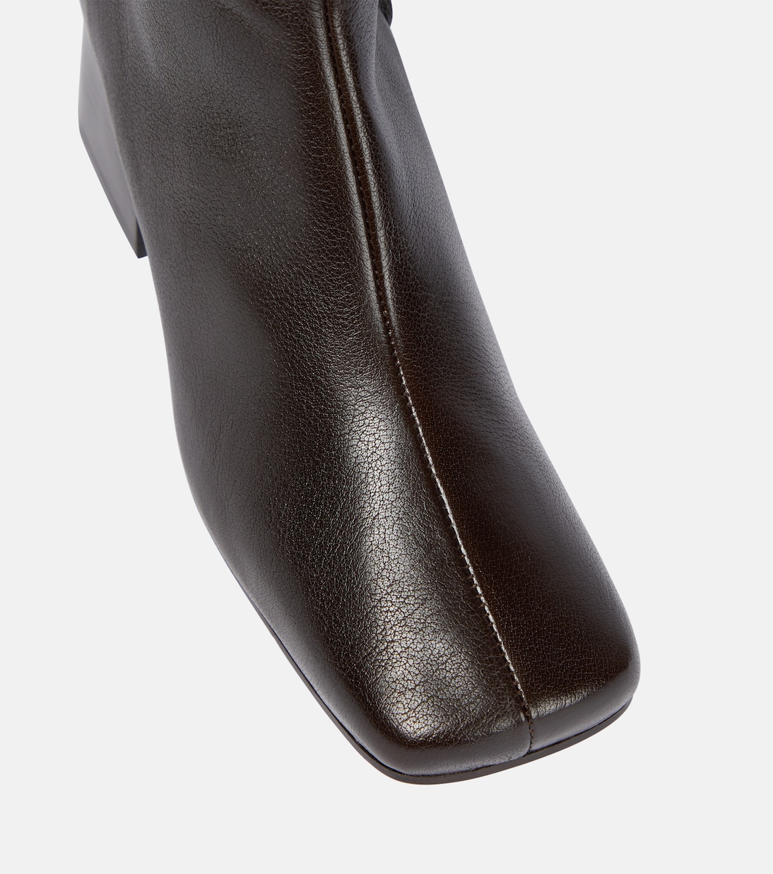 Over-the-knee leather boots | Lemaire