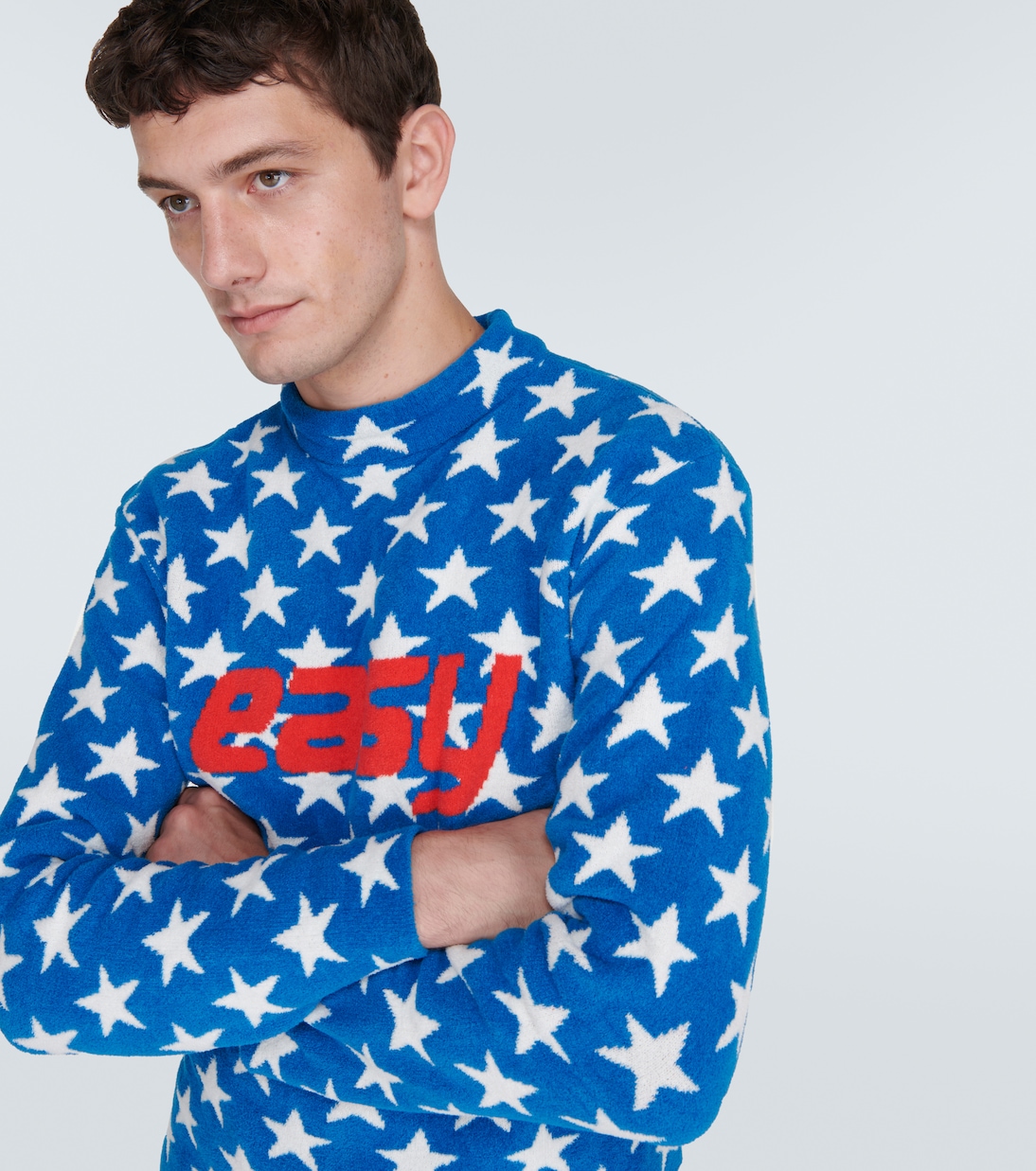 Printed cotton-blend sweater | ERL