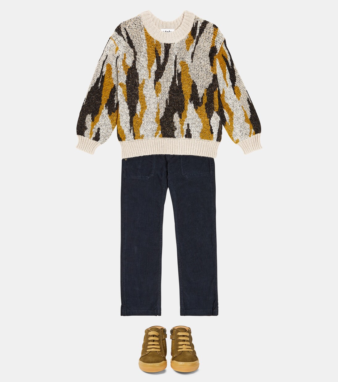 Bello intarsia sweater | Molo