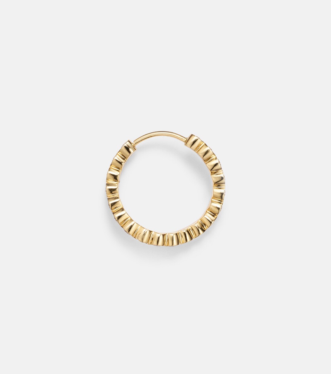 Courant 18kt gold single earring with diamonds | Sophie Bille Brahe