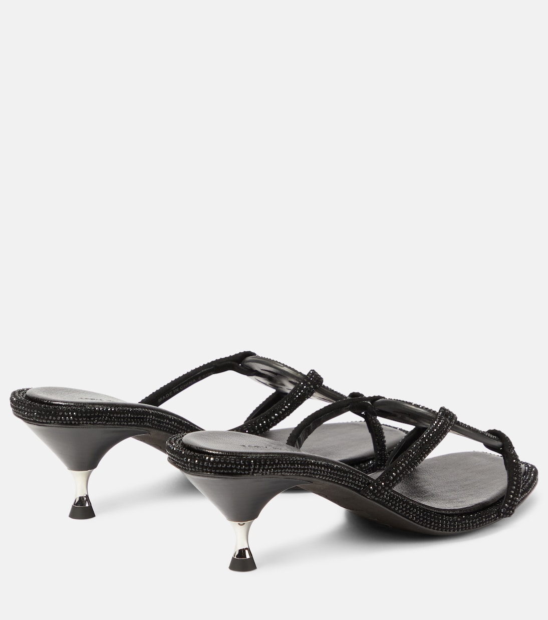 Geo Bombe Miller suede sandals | Tory Burch