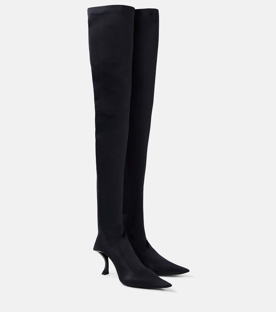 Hourglass over-the-knee boots | Balenciaga