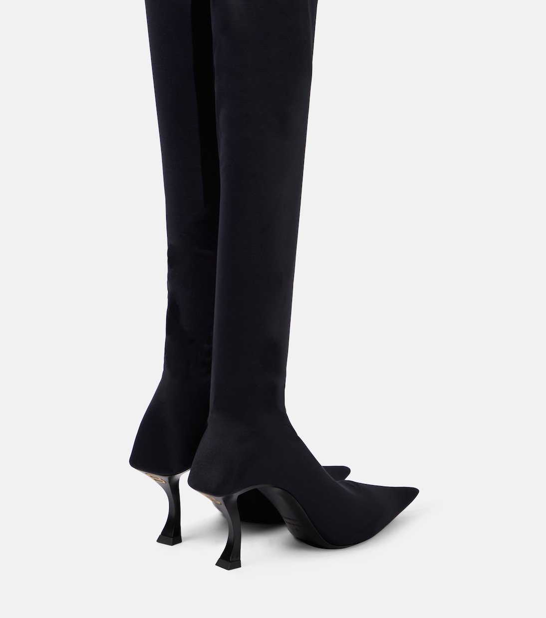 Hourglass over-the-knee boots | Balenciaga