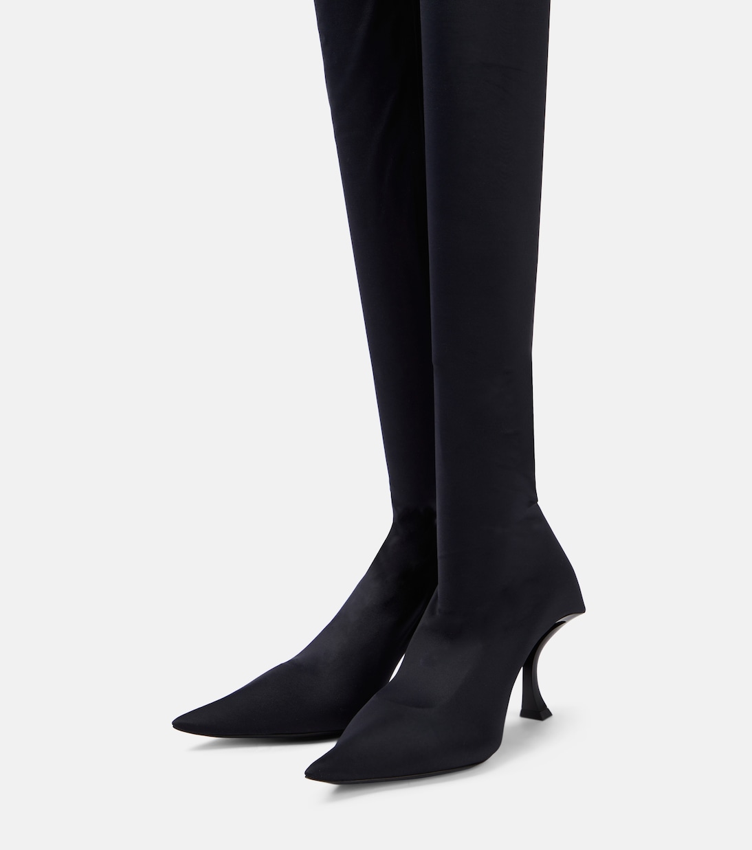 Hourglass over-the-knee boots | Balenciaga