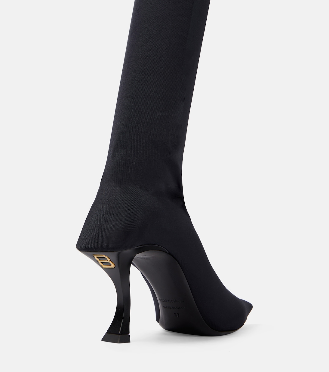 Hourglass over-the-knee boots | Balenciaga