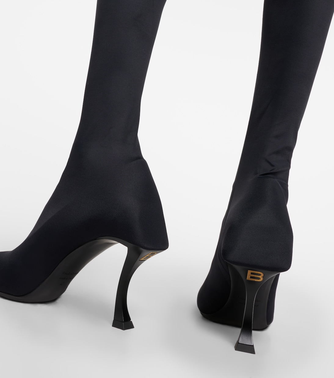Hourglass over-the-knee boots | Balenciaga