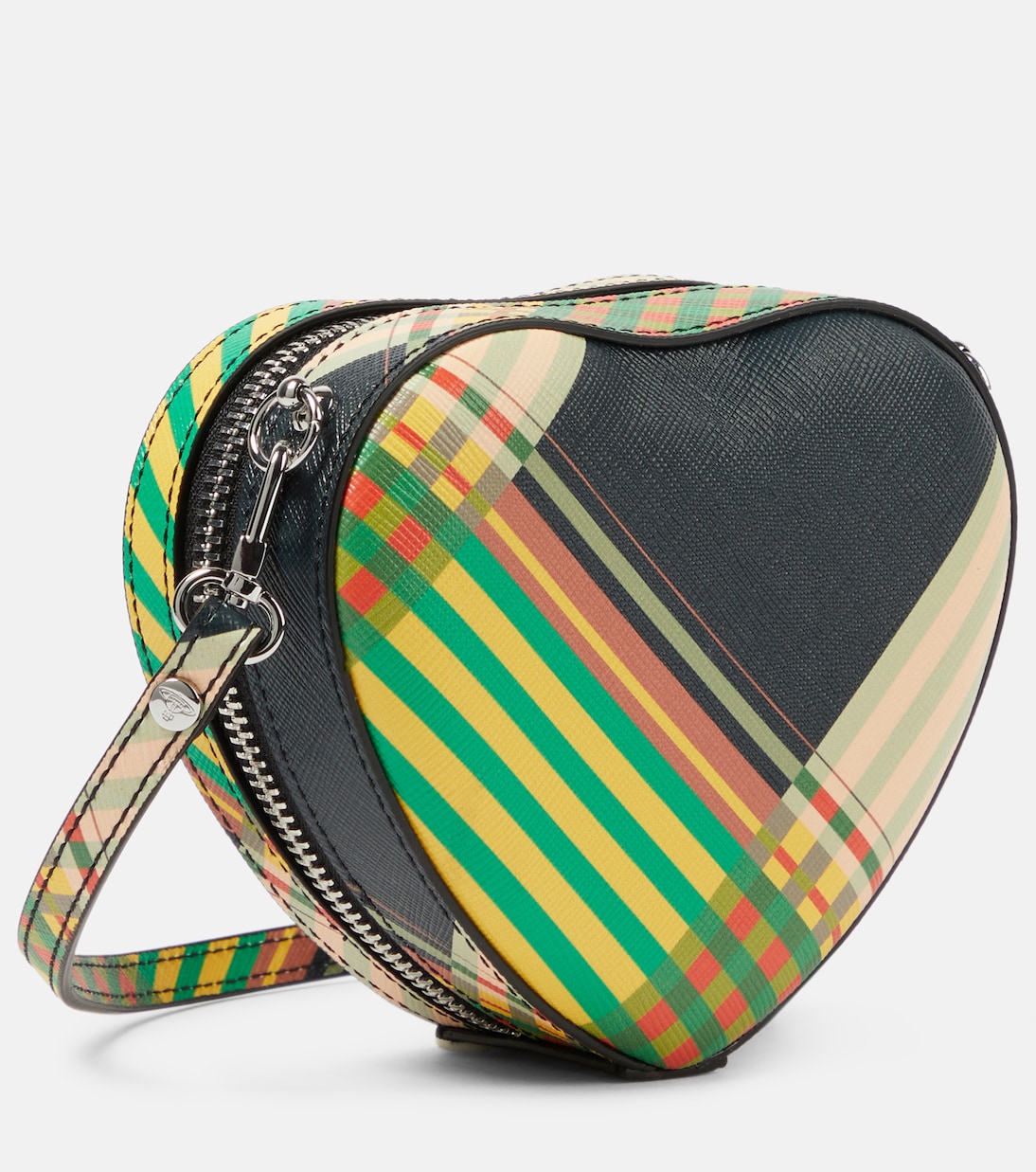 Saff Heart Mini faux leather shoulder bag | Vivienne Westwood