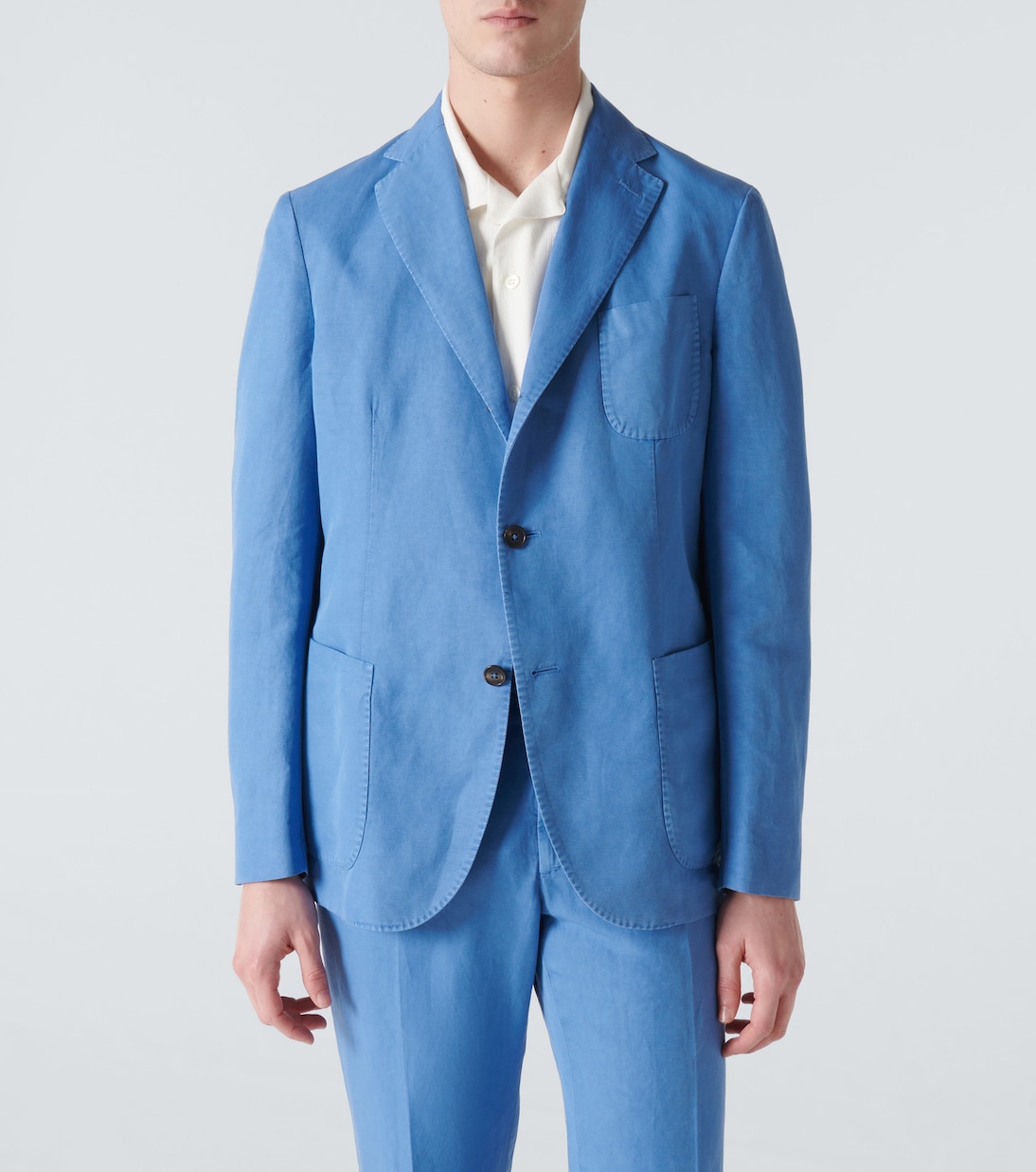 Hemp and cotton suit | Slowear