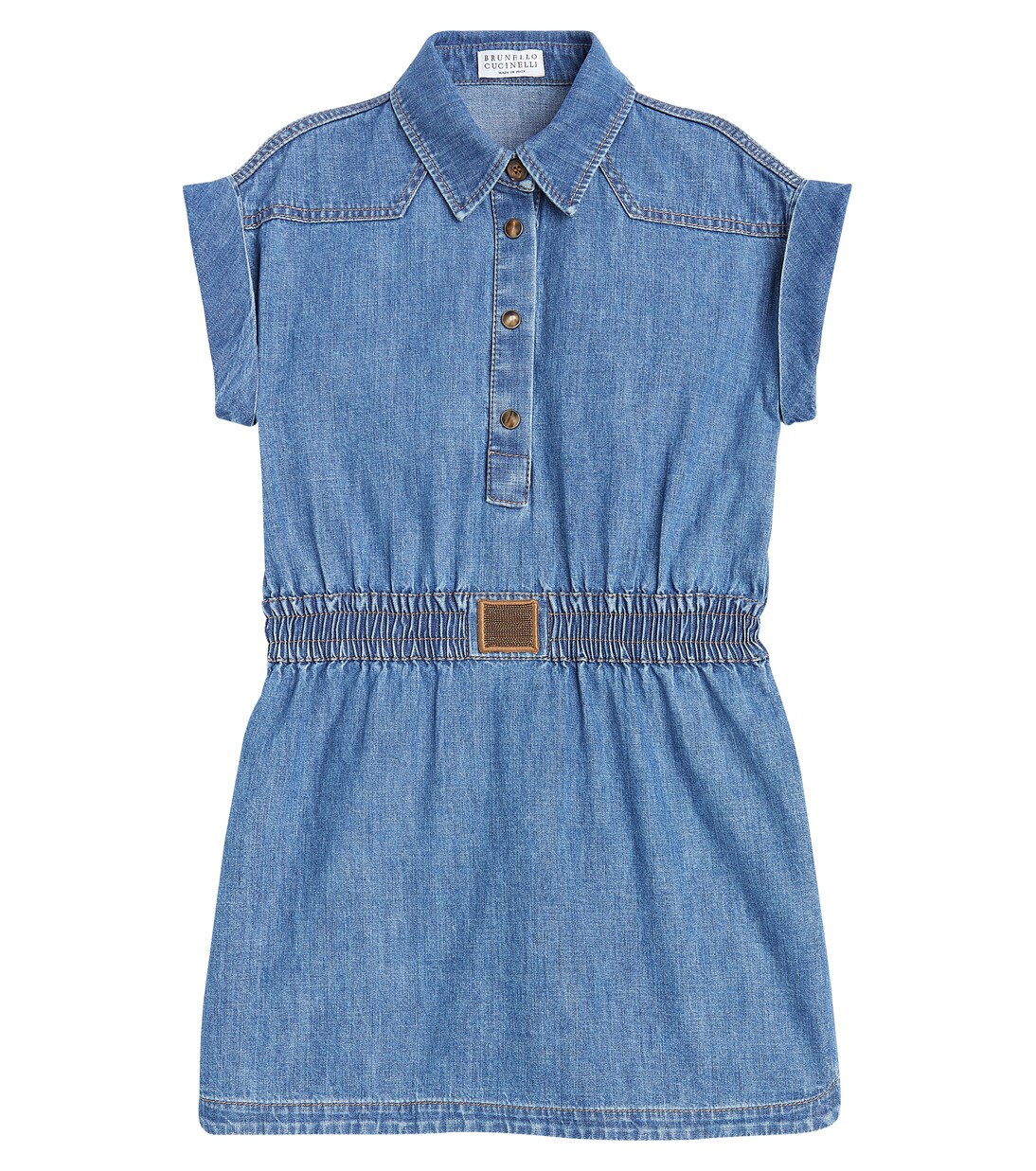 Denim dress | Brunello Cucinelli Kids