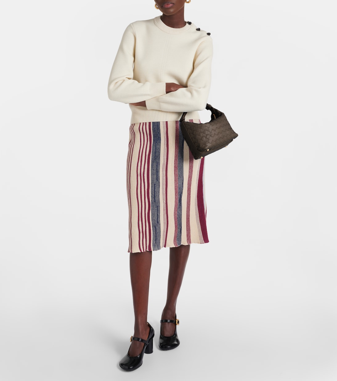 Sac Wallace en cuir Intrecciato  | Bottega Veneta