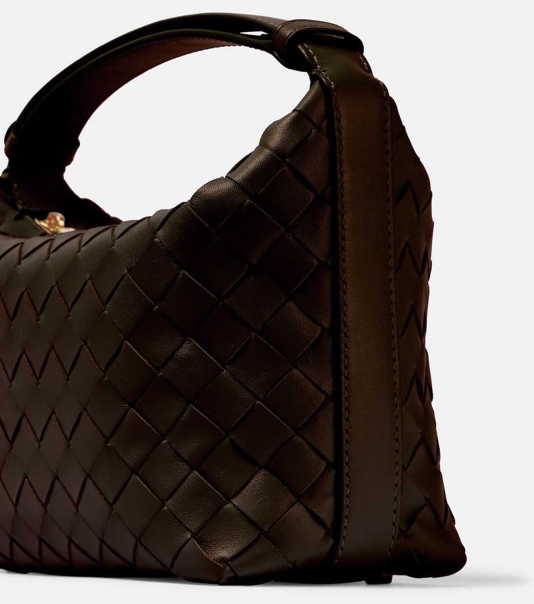 Sac Wallace en cuir Intrecciato  | Bottega Veneta