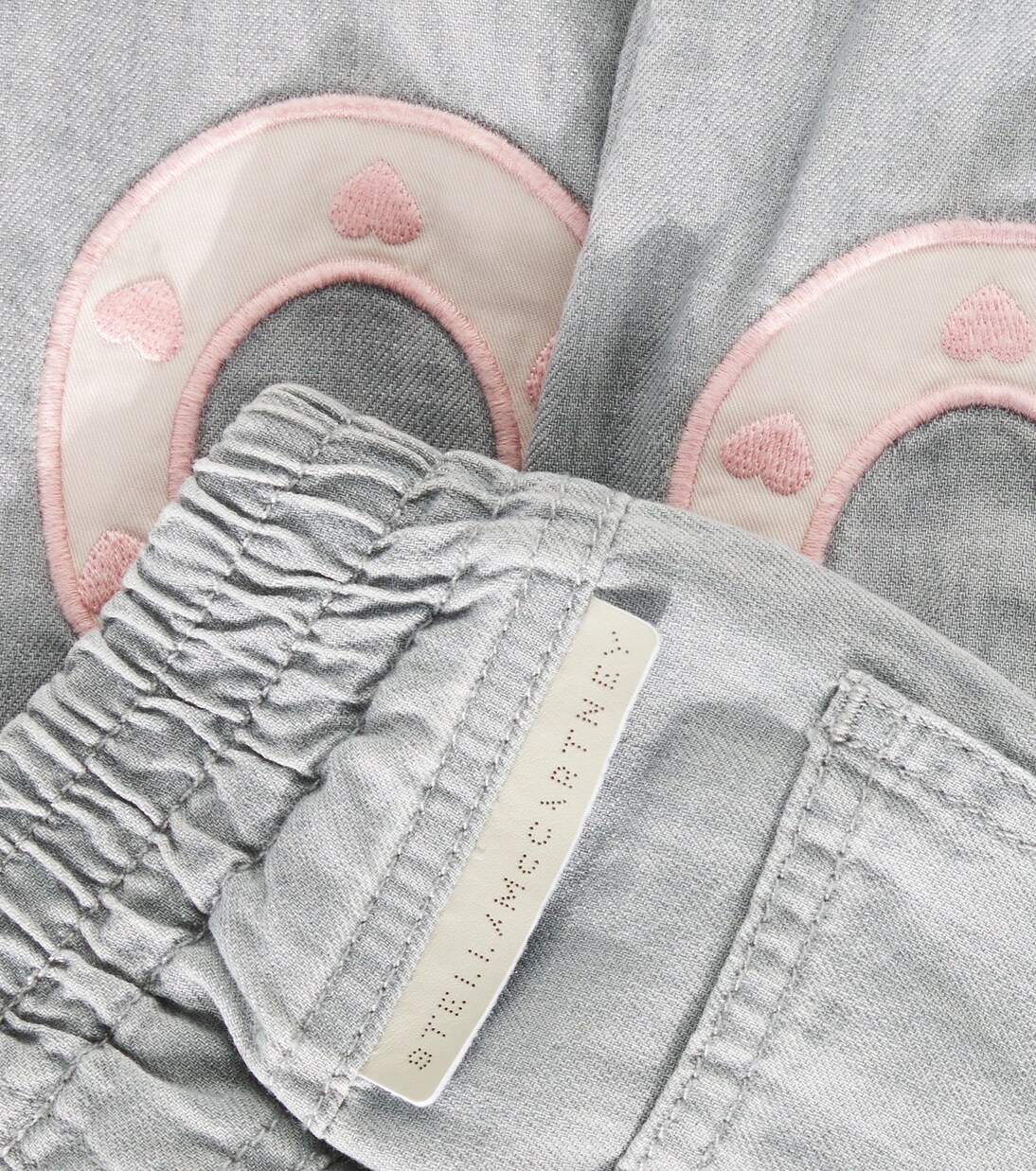 Baby embroidered straight jeans | Stella McCartney Kids
