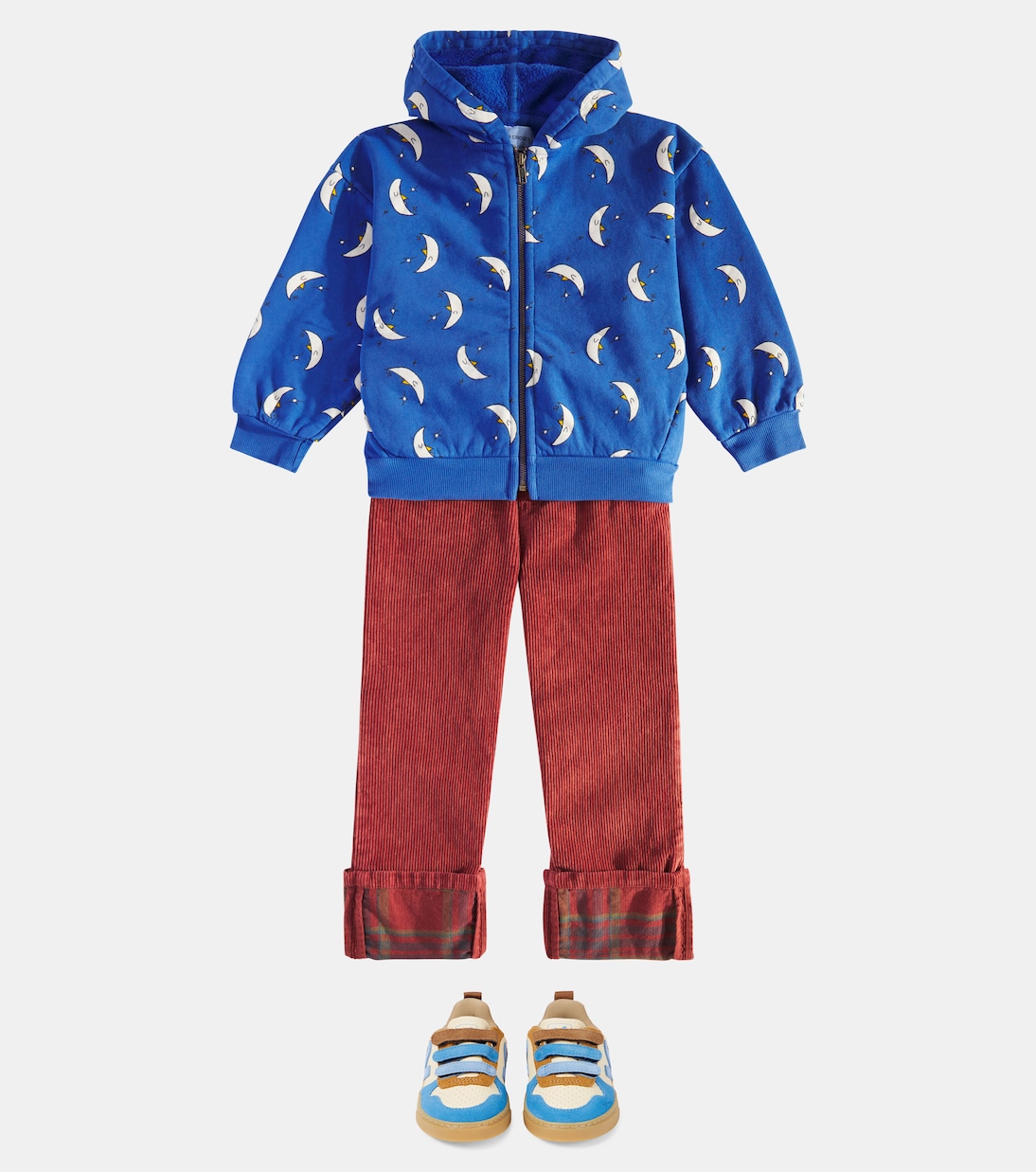 B.C. cotton corduroy straight pants | Bobo Choses