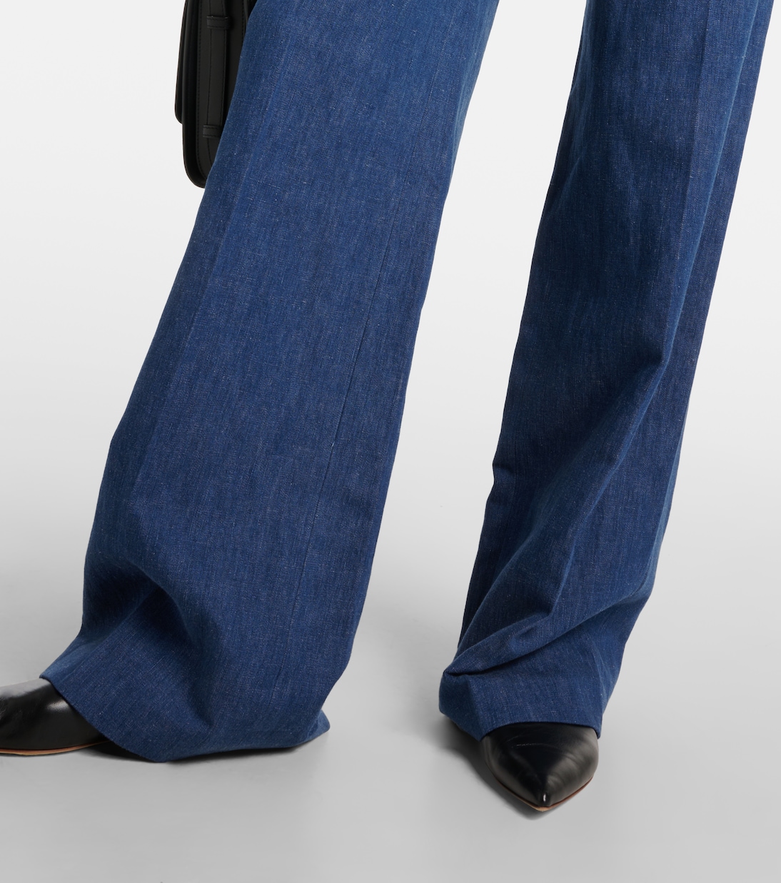 Weite Hose Norman aus Baumwolle und Leinen | Gabriela Hearst