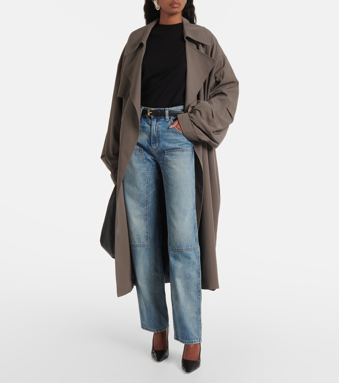 Welder mid-rise straight jeans | Nili Lotan