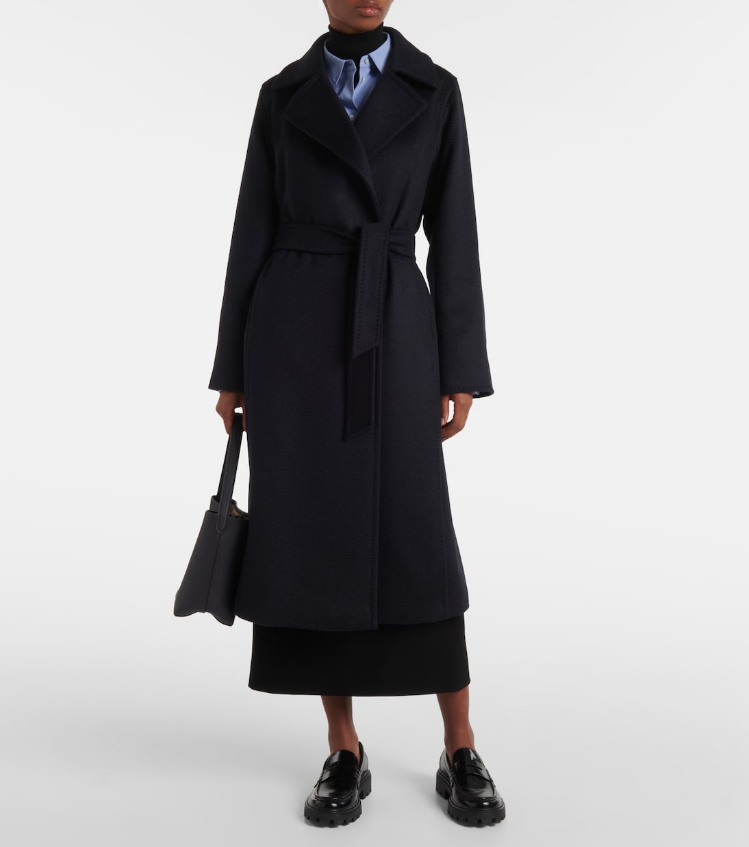 Manuela Icon belted wool coat | Max Mara