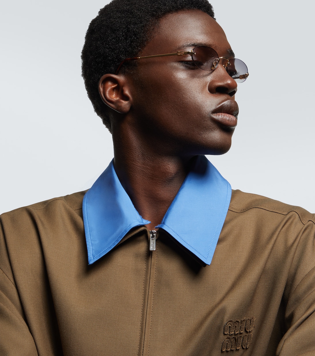 Oval sunglasses | Miu Miu