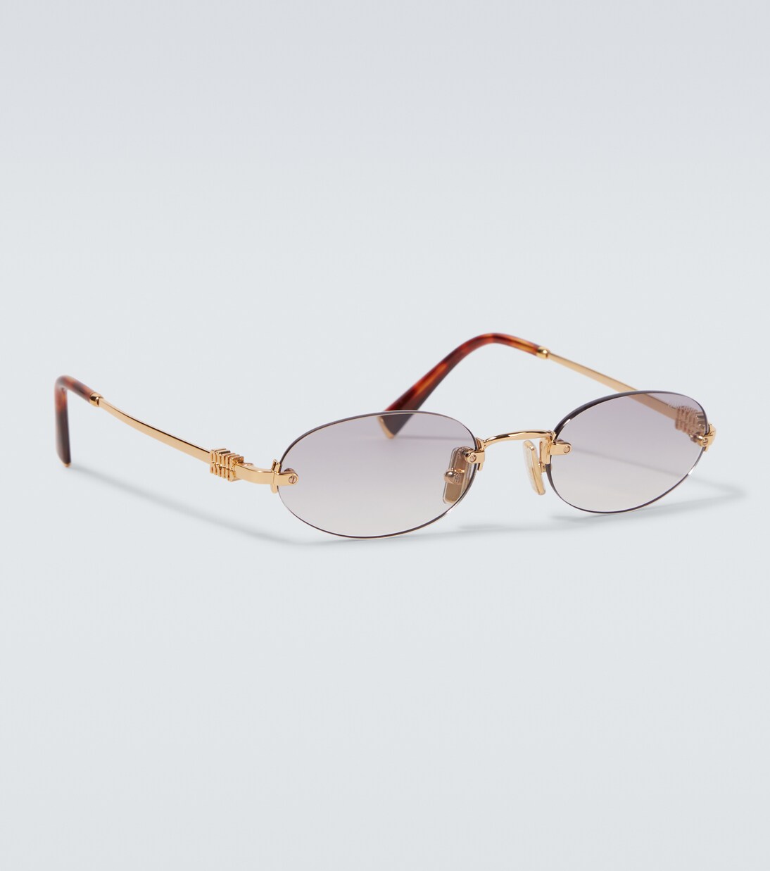 Oval sunglasses | Miu Miu
