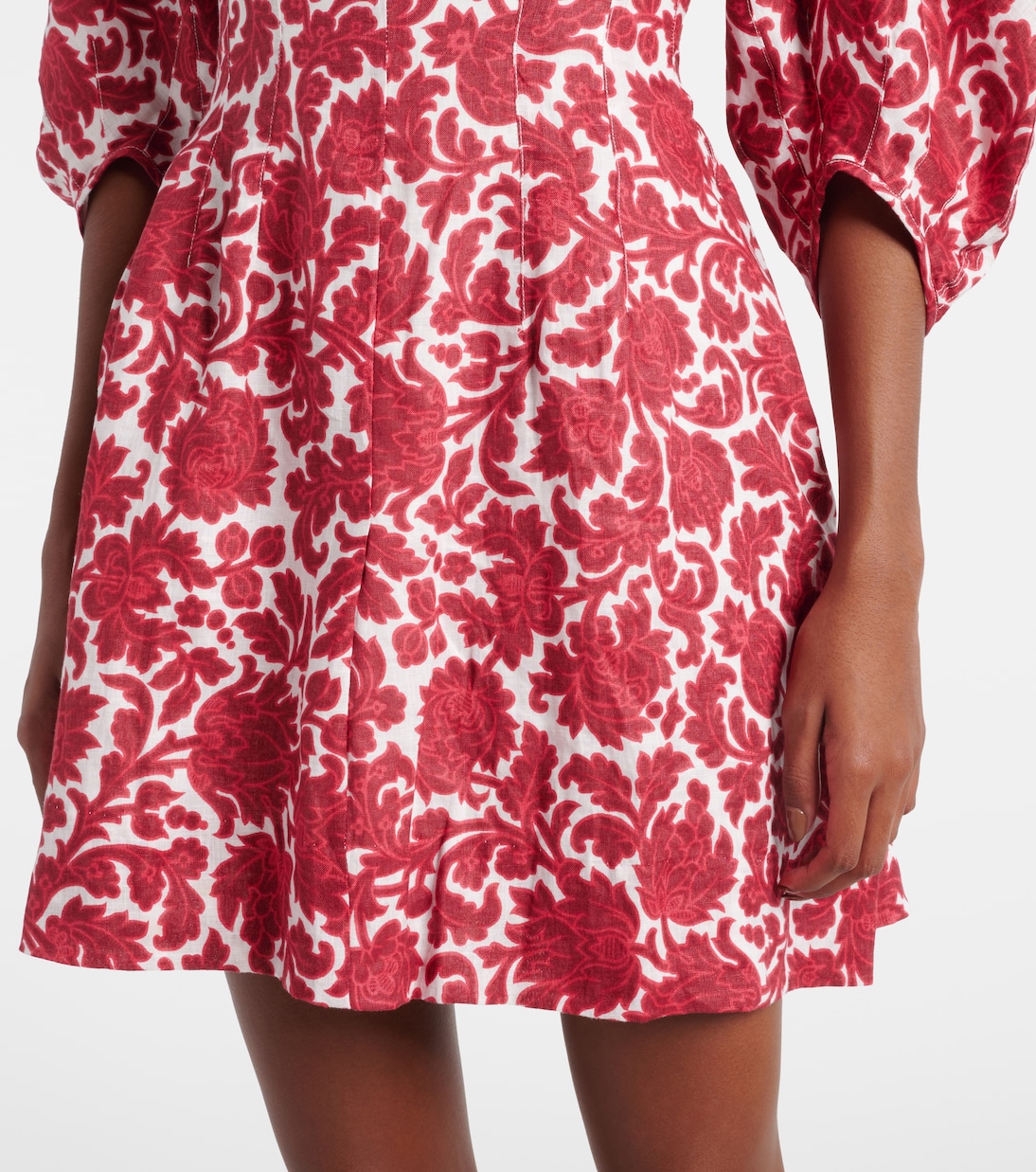 Robe Raynara en lin à fleurs | Faithfull