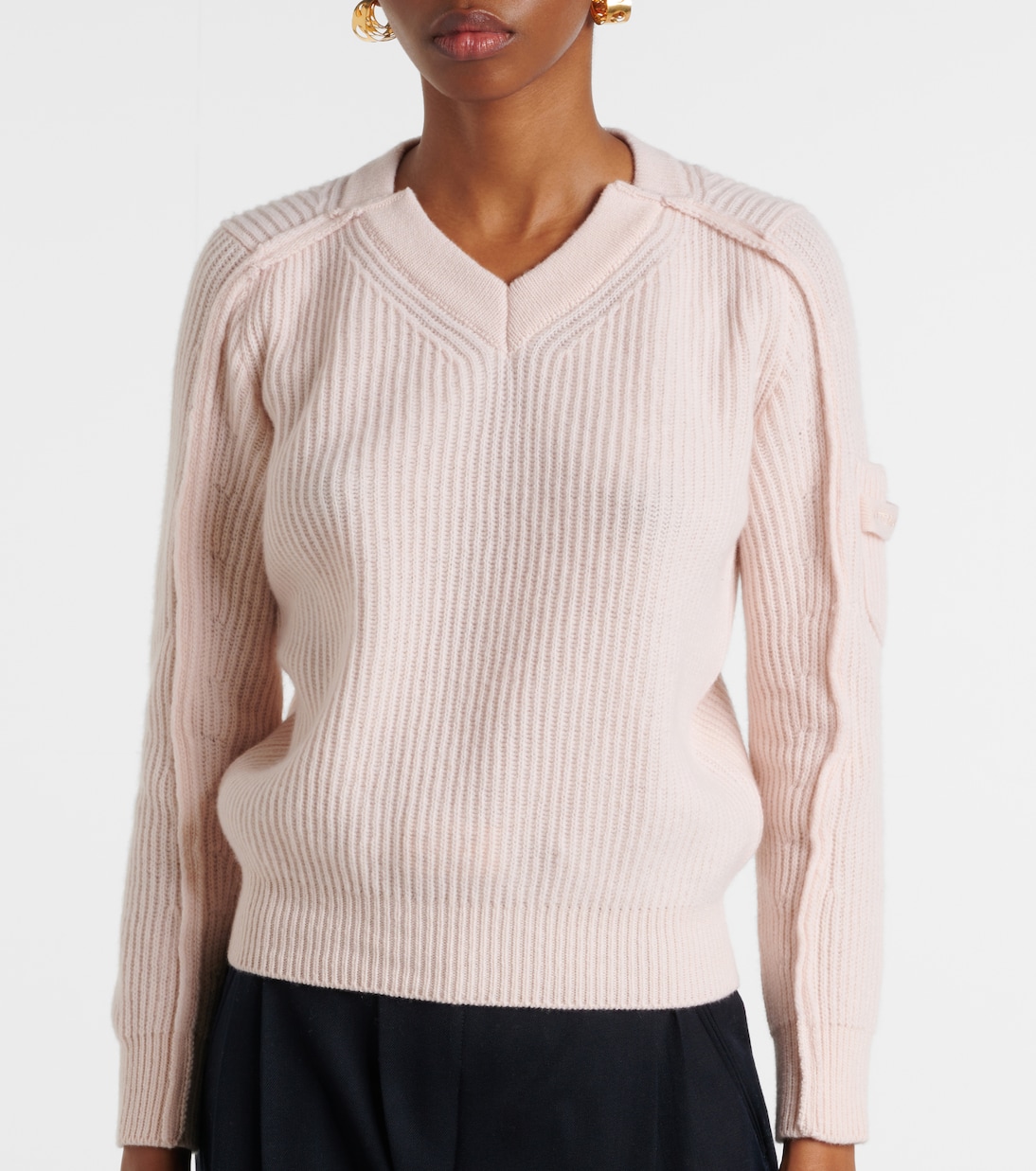 Pullover aus Wolle und Kaschmir | Victoria Beckham