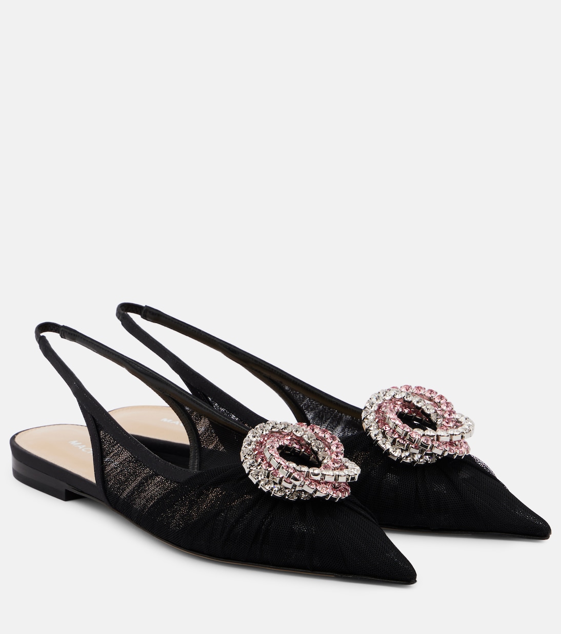 Galaxy tulle slingback flats | Mach & Mach